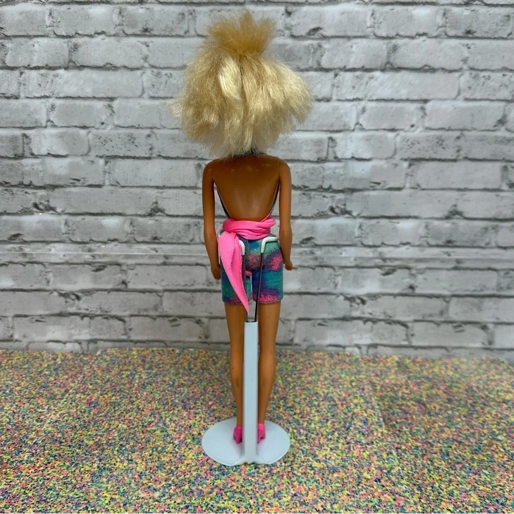 Barbie FASHION PLAY Doll 1991 Vintage Outfit Belt Shoes Blonde Hair Blue Eyes